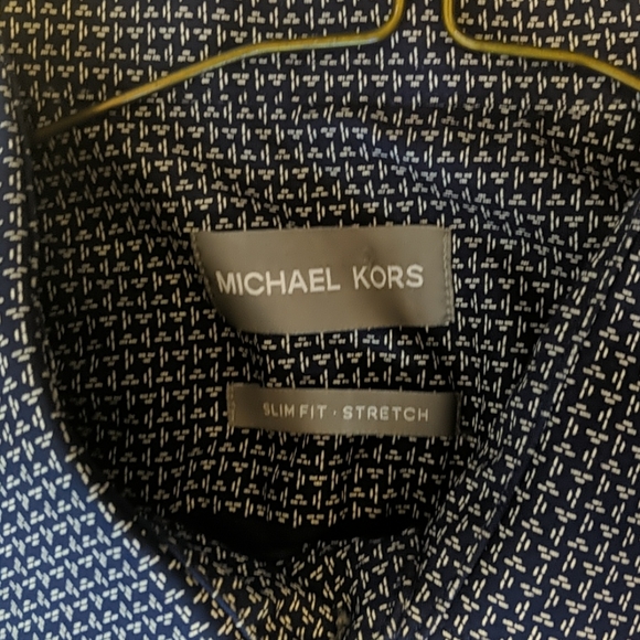 Michael Kors blue button down shirt - Picture 2 of 3